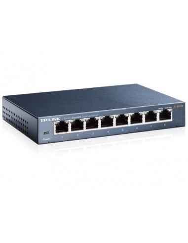 Switch TP-Link TL-SG108, 8port 10/100/1000Mbps