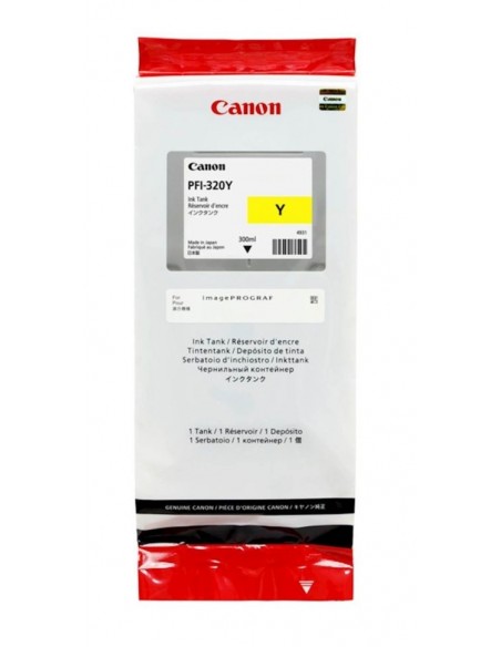 Canon kartuša PFI-320Y Yellow za TM 200/205/300/305 (300 ml)
