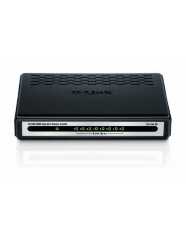 Switch D-Link GO-SW-8G, 8port 10/100/1000Mbps