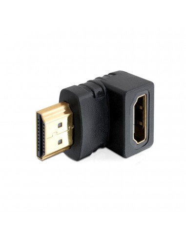 Adapter HDMI-M/HDMI-Ž 19pin kotni, Delock 65071