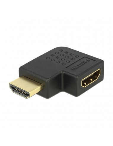 Adapter HDMI-M/HDMI-Ž 19pin kotni, Delock 65077