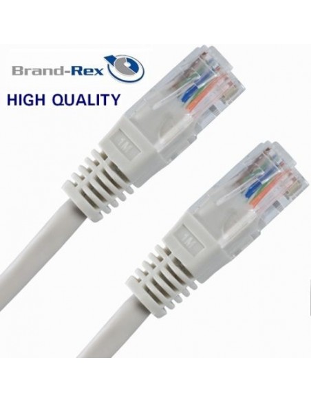 Priključni kabel UTP C5e RJ45 1m Brand-Rex