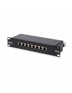 Komunikacijska omara - panel 250mm, Digitus DN-91508S, 8xRJ45 CAT.5e, 1U, UTP