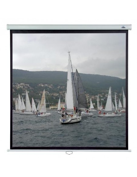 Projekcijsko platno stensko VEGA WS-S-200 200x200cm