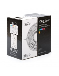 Kabel kolut UTP C5e AWG25, 305m, KELine KECCTVS25-Eca-RLX