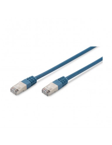 SFTP priključni kabel C5e RJ45 10m, moder, Digitus