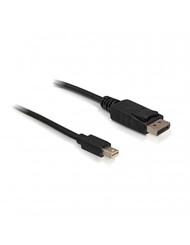Kabel DisplayPort/miniDP M/M 2m, 4K, 60Hz, Delock 82438