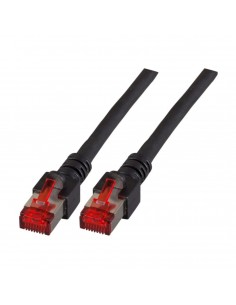 Priključni kabel SFTP C6 RJ45 1m, črn, EFB