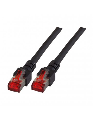 SFTP priključni kabel C6 RJ45 1m, črn, EFB