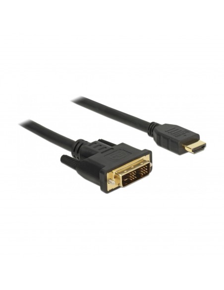 Kabel HDMI-DVI 1m, Delock 85582
