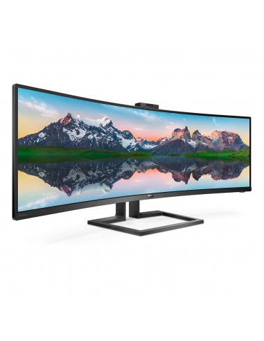 Monitor Philips 49/124cm 499P9H/00, 2xHDMI/DP, 5120x1440@60Hz, 4500cd/m2, 3.000:1, 5ms, 2x5W zvočniki, črn