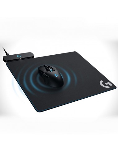 Podloga za miško Logitech Powerplay (	943-000110), brezžično polnjenje, gaming