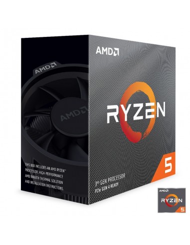 Procesor AMD Ryzen 5 3600 (3.6/4.2GHz, 32MB, 65W, AM4), priložen Wraith Spire hladilnik