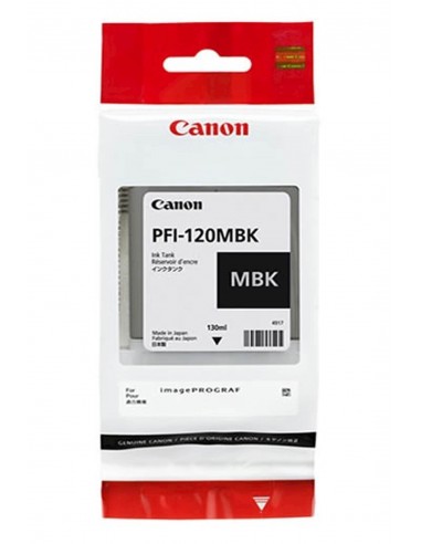 Canon kartuša PFI-120MBK matte-black za TM200/205/300/305 (130ml)