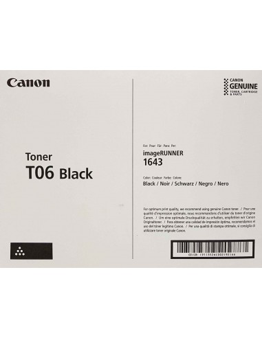 Canon toner 3526C002AA T06 črn za iR1643i (20.500 str.)