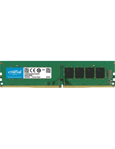 RAM DDR4 16GB 2400/PC19200 Crucial (CT16G4DFD824A)