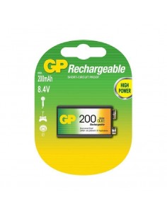 Baterija polnilna GP 200mAh Ni-MH 9V