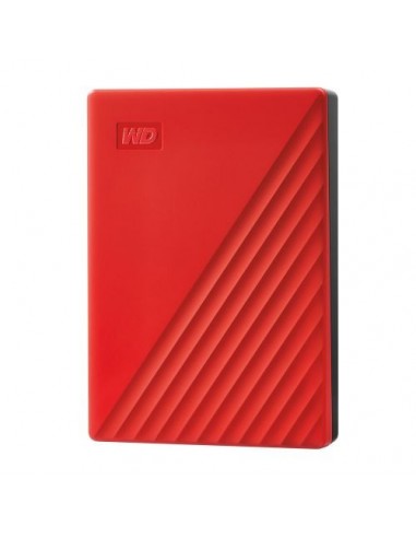 Zunanji disk WD My Passport (WDBPKJ0040BRD-WESN), 2.5" 4TB, USB3.0, rdeč