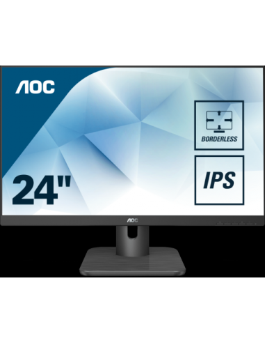 Monitor AOC 23.8 "/60cm 24E1Q, VGA/HDMI/DP, 1920x1080, 1.000:1, 250 cd/m2, 5ms