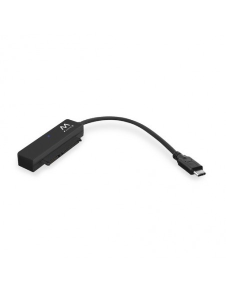 Adapter USB-C v SATA, za 2.5" SSD/HDD, črn, Ewent EW7075