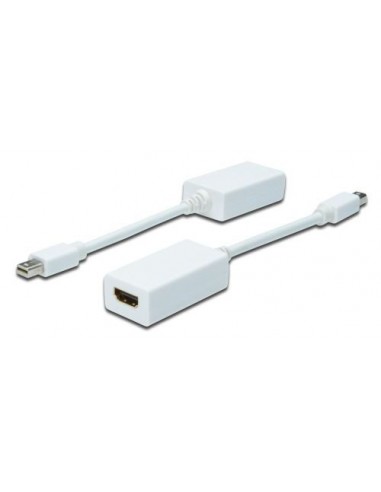 Adapter Mini DisplayPort-M/HDMI-Ž Digitus AK-340411-001-W