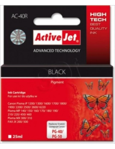 ActiveJet kartuša Canon PG-40 črna za iP1600/2200