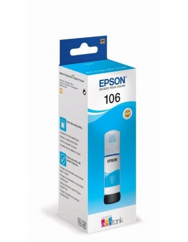 Epson črnilo 106 cyan za EcoTank L7160/L7180 (5.000 str.)