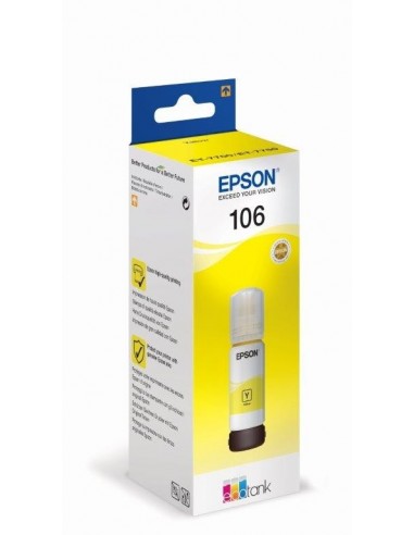 Epson črnilo 106 yellow za EcoTank L7160/L7180 (5.000 str.)
