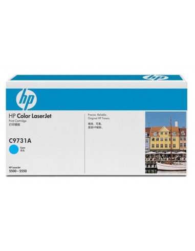 HP toner C9731A Cyan za CLJ 5500/5550 (12.000 str.)