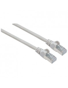 Priključni kabel SFTP C6a RJ45 5m, siv, Intellinet 317245