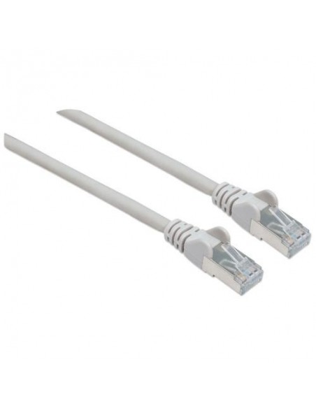Priključni kabel SFTP C6a RJ45 5m, siv, Intellinet 317245