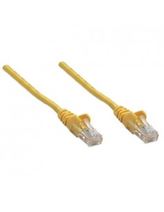Priključni kabel UTP C5e RJ45 3m, rumen, Intellinet 319805