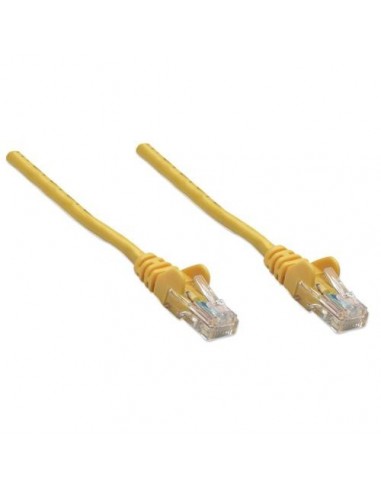 UTP priključni kabel C5e RJ45 3m, rumen, Intellinet 319805