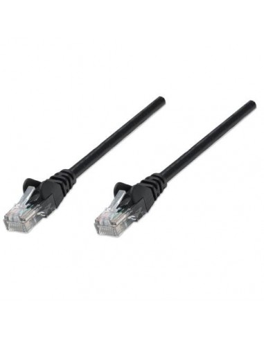 UTP priključni kabel C5e RJ45 5m, črn, Intellinet 320771