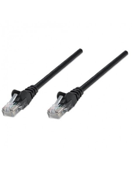 Priključni kabel UTP C5e RJ45 5m, črn, Intellinet 320771