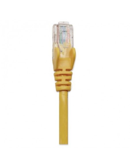 Priključni kabel UTP C5e RJ45 5m, rumen, Intellinet 319850