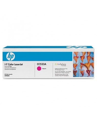 HP toner CC533A Magenta za LJ CP2025, CM2320 (2.800 str.)