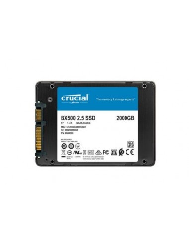 SSD Crucial BX500 (CT2000BX500SSD1) 2.5" 2TB, 540/500 MB/s, SATA3