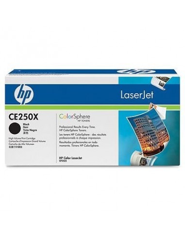 HP toner CE250X črn za CLJ CM3525/3530 (10.500 str.)