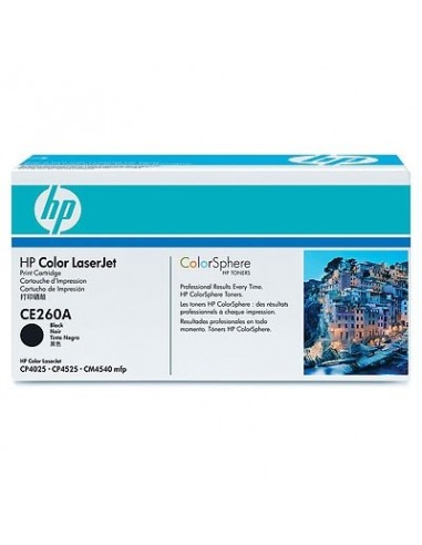 HP toner CE260A črn za CLJ CP4025/4525 (8.500 str.)