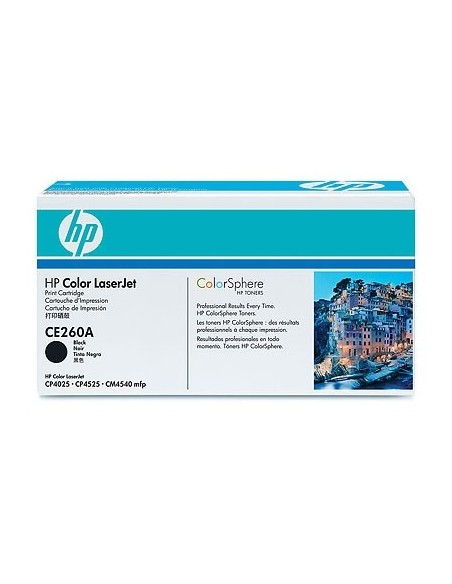 HP toner CE260A črn za CLJ CP4025/4525 (8.500 str.)