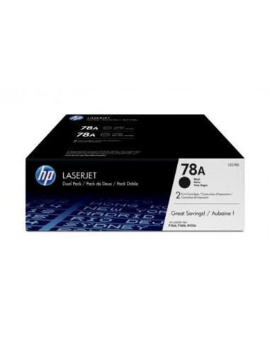 HP komplet tonerjev 2x 78A za LJ Pro P1560/P1600, M1536dnf (2x2.100 str.)