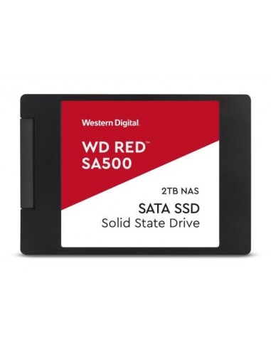 SSD WD Red (WDS200T1R0A) 2.5" 2TB, 560/530 MB/s, SATA3