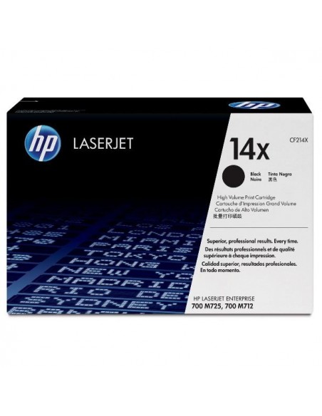 HP toner 14X črn za LJ M712/M715 (17.500 str.)