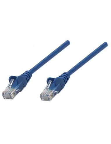 UTP priključni kabel C5e RJ45 10m, moder, Intellinet 325936