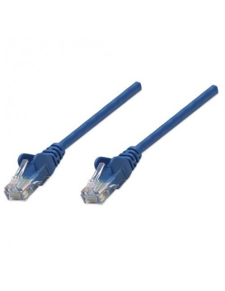 Priključni kabel UTP C5e RJ45 10m, moder, Intellinet 325936