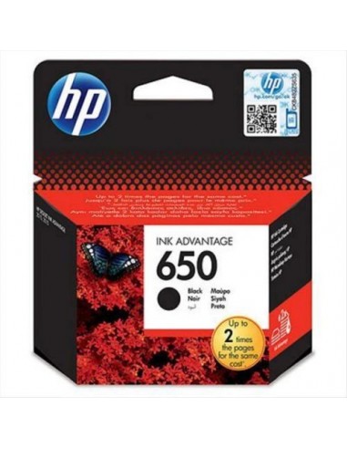 HP kartuša 650 črna za DJ Ink Advantage 2515 (360 str.)