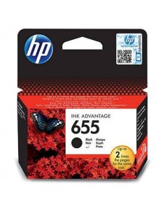 HP kartuša 655 črna za DJ Ink Advantage 3525/4615/4625/5525/6525 (550 str.)