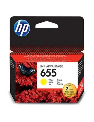 HP kartuša 655 Yellow za DJ Ink Advantage 3525/4615/4625/5525/6525 (600 str.)