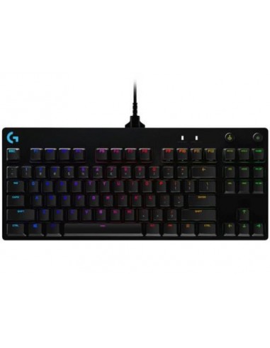 Tipkovnica Logitech G PRO (920-009392), GX Blue, USB, SLO g.